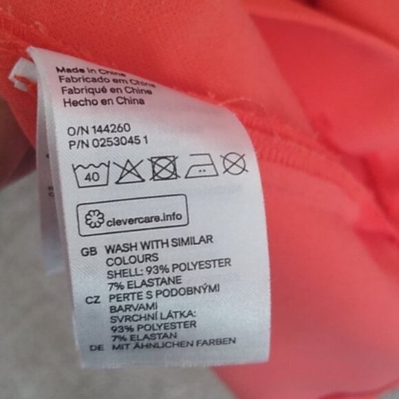 H&M Tangerine/Coral Drop Waist Dress - Picture 12 of 16
